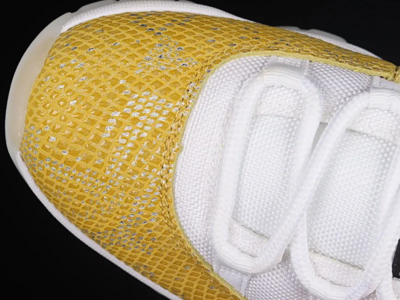 All categories Air Jordan Jordan series basketball shoes Air Jordan 11 F version Air Jordan AJ11 Low SE "Yellow Snakeskin" AJ11 Joe 11 yellow snake pattern genuine carbon AH7860-107